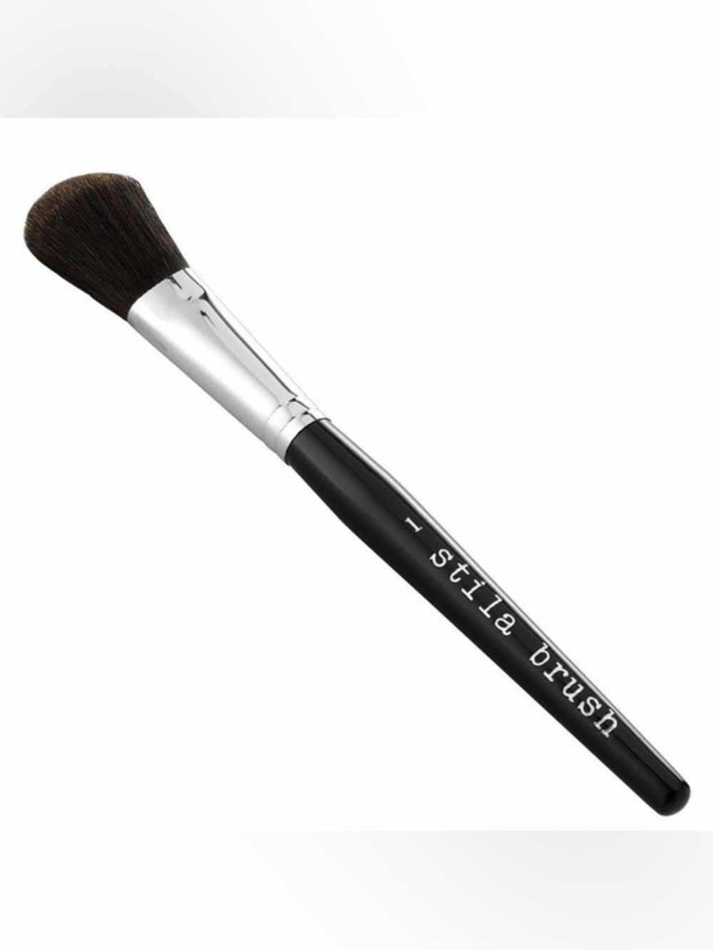Stila #1 Blush Brush SHORT Handle w/Natural Bristles EUC